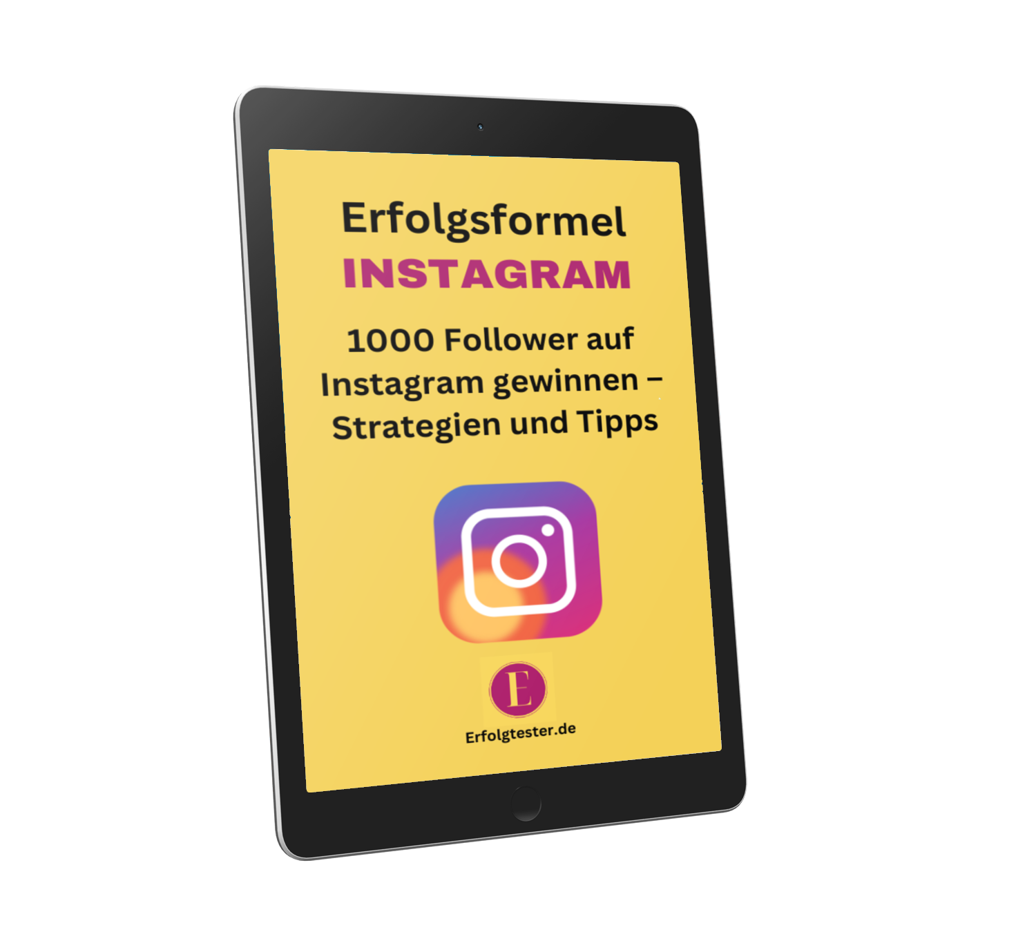 1000 Follower auf Instagram E-Book Produktbild